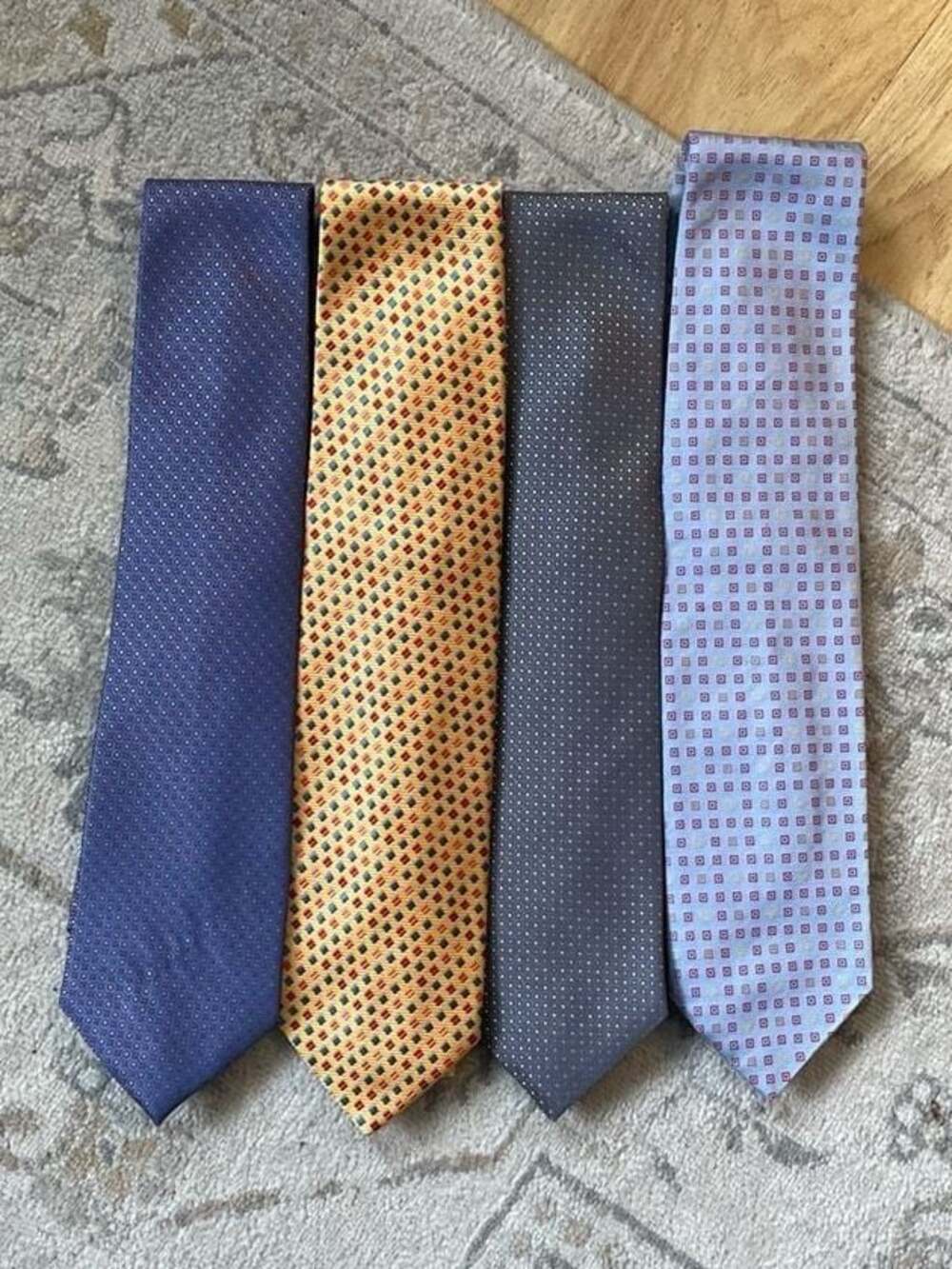 Barneys New York Silk Tie Lot of 4